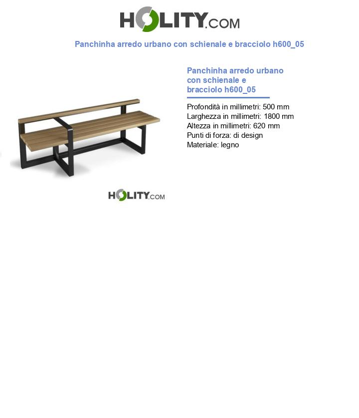 Panchinha arredo urbano con schienale e bracciolo h600_05