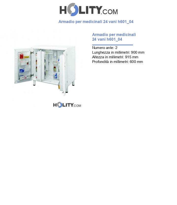 Armadio per medicinali 24 vani h601_04
