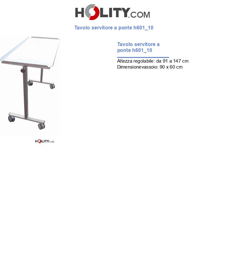 Tavolo servitore a ponte h601_10