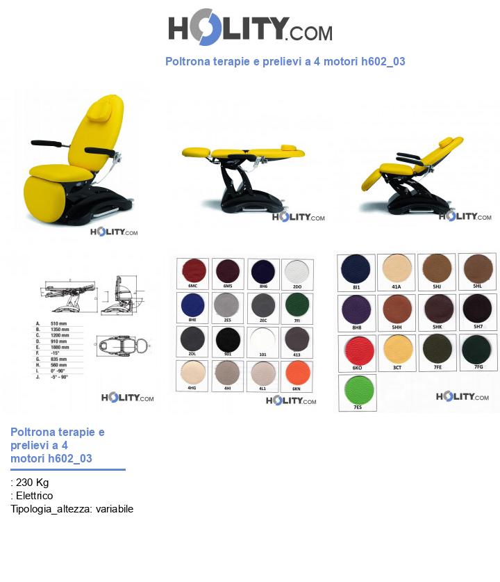 Poltrona terapie e prelievi a 4 motori h602_03