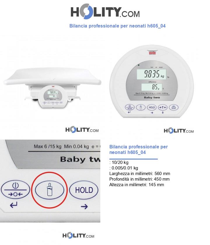 Bilancia professionale per neonati h605_04