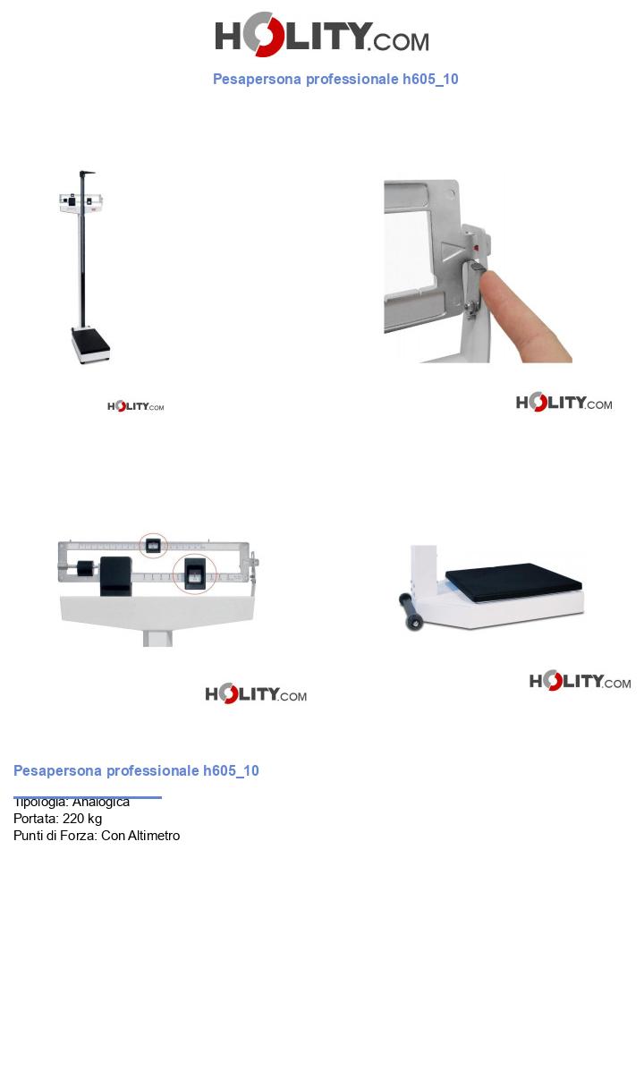 Pesapersona professionale h605_10