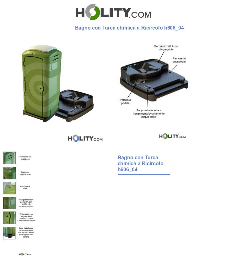 Bagno con Turca chimica a Ricircolo h606_04