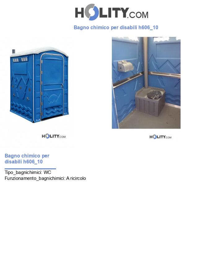 Bagno chimico per disabili h606_10