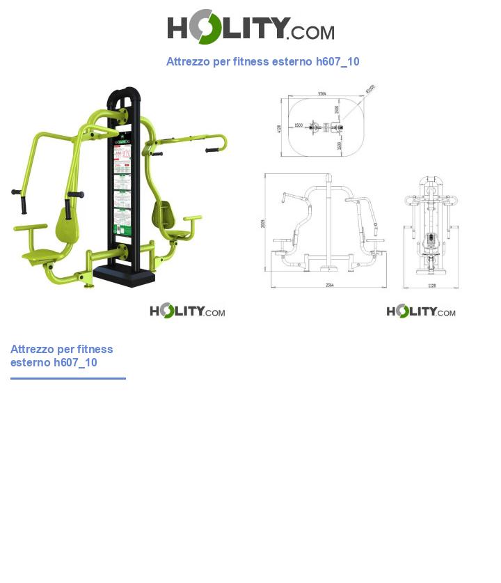 Attrezzo per fitness esterno h607_10