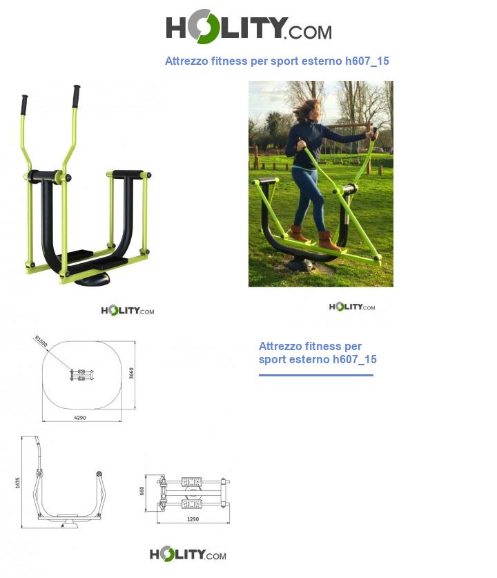 Attrezzo fitness per sport esterno h607_15