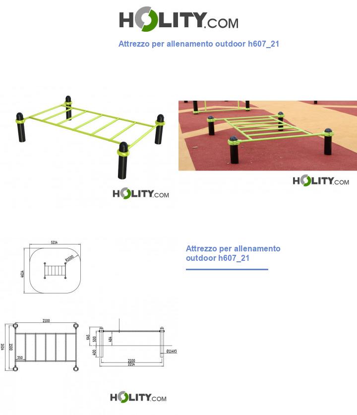 Attrezzo per allenamento outdoor h607_21