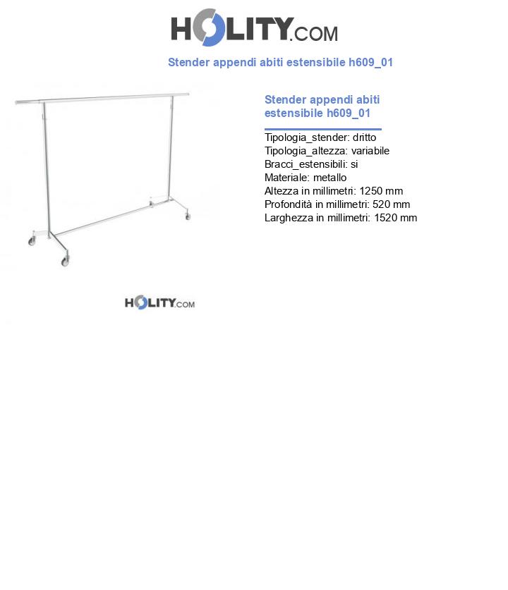 Stender appendi abiti estensibile h609_01