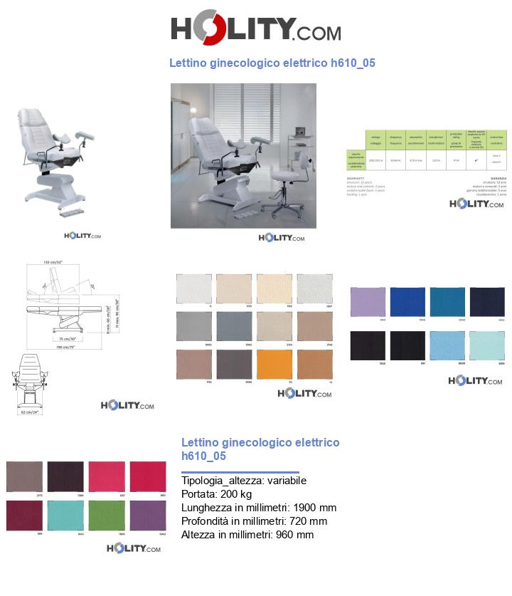Lettino ginecologico elettrico h610_05