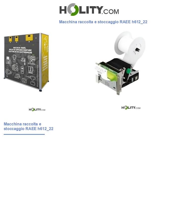 Macchina raccolta e stoccaggio RAEE h612_22