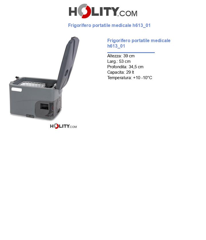 Frigorifero portatile medicale h613_01