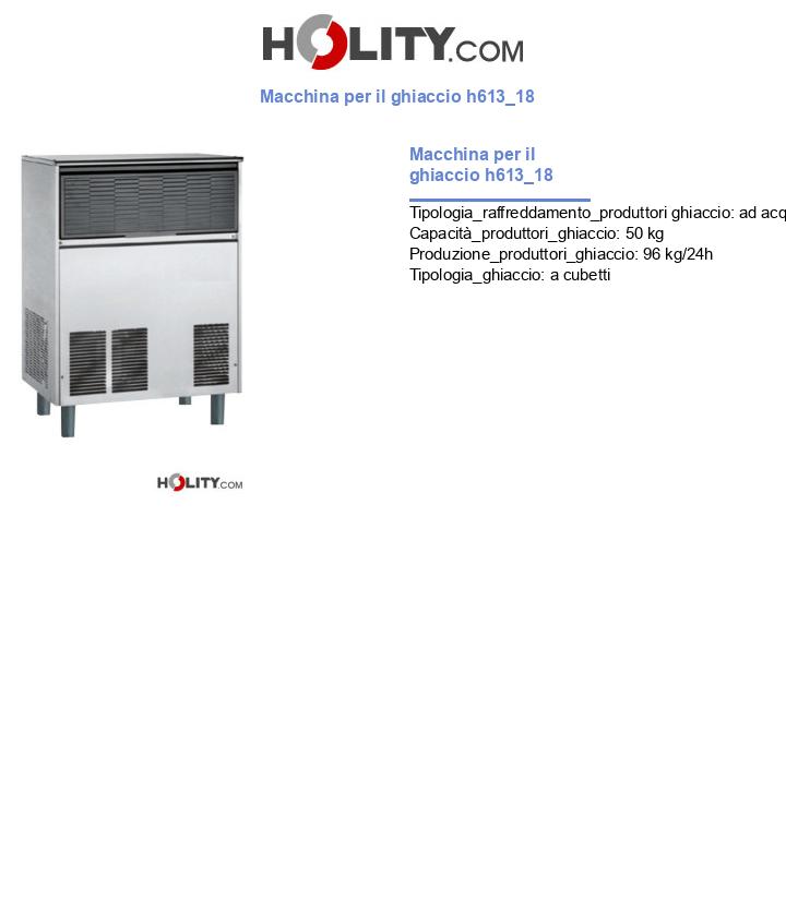 Macchina per il ghiaccio h613_18