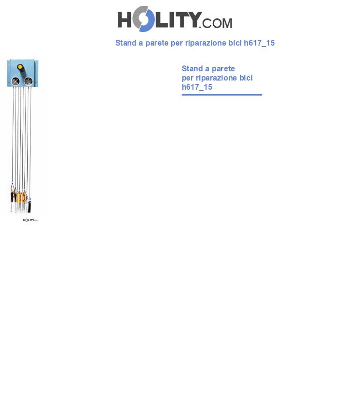 Stand a parete per riparazione bici h617_15
