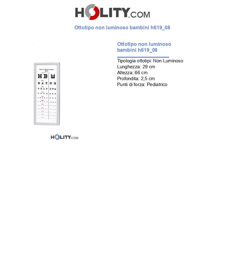 Ottotipo non luminoso bambini h619_08