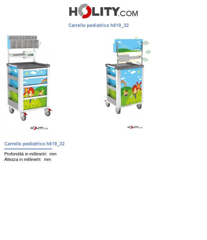 Carrello pediatrico h619_32