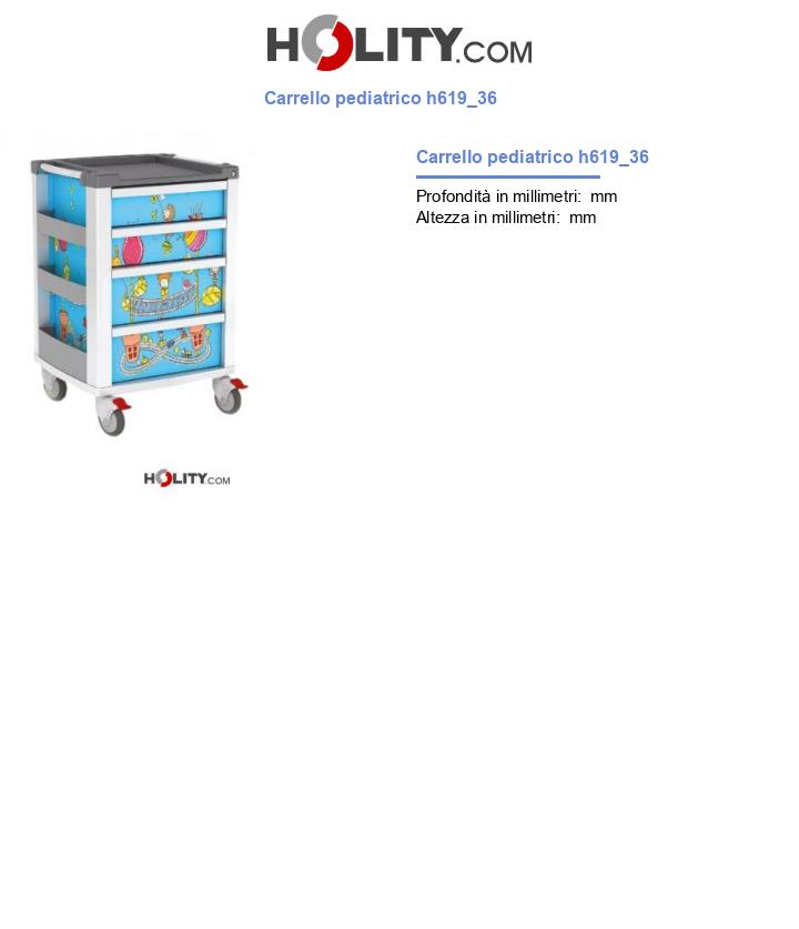 Carrello pediatrico h619_36