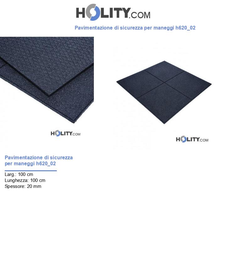 Pavimentazione di sicurezza per maneggi h620_02