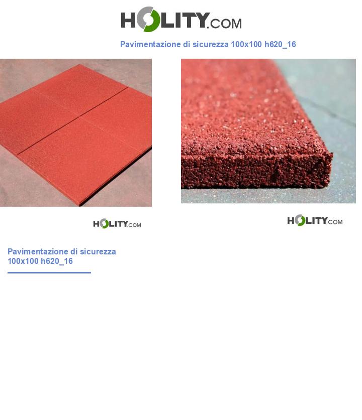 Pavimentazione di sicurezza 100x100 h620_16