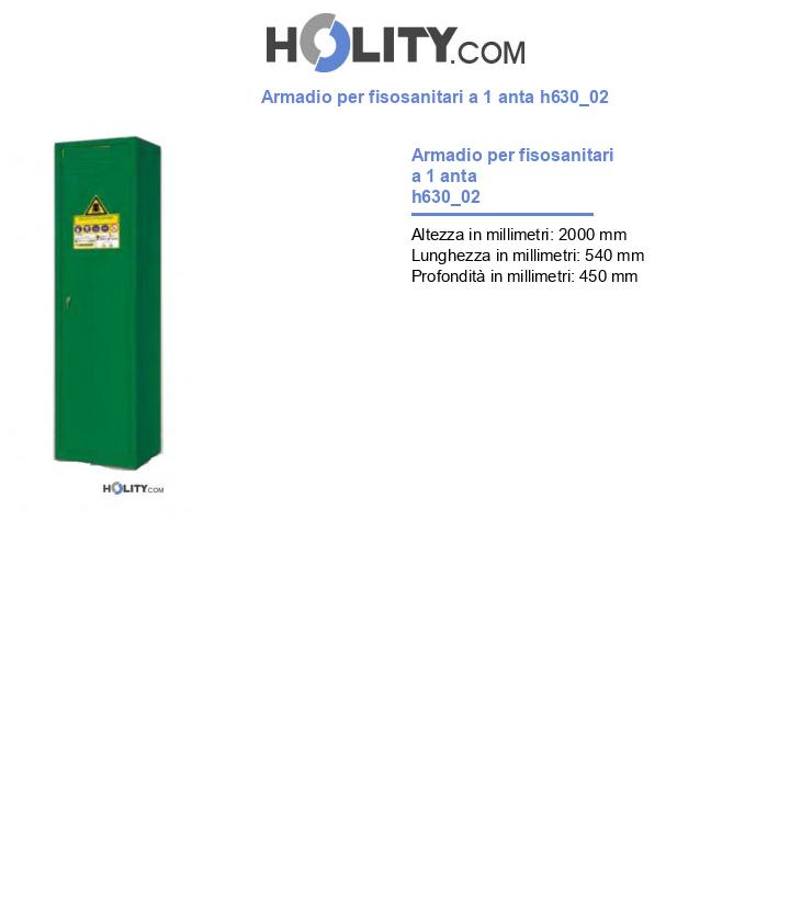 Armadio per fisosanitari a 1 anta h630_02