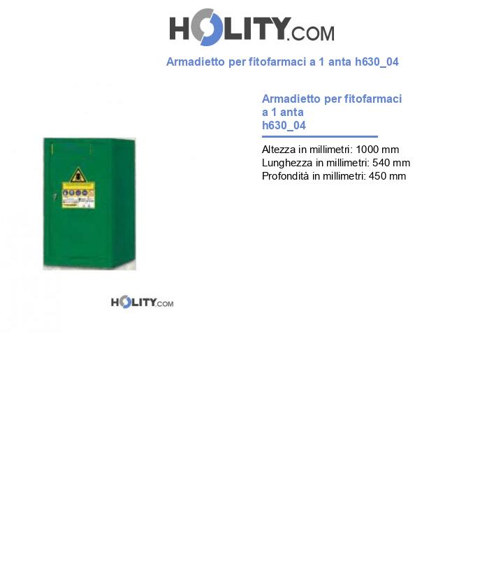 Armadietto per fitofarmaci a 1 anta h630_04