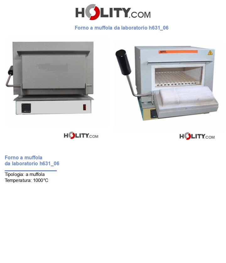 Forno a muffola da laboratorio h631_06