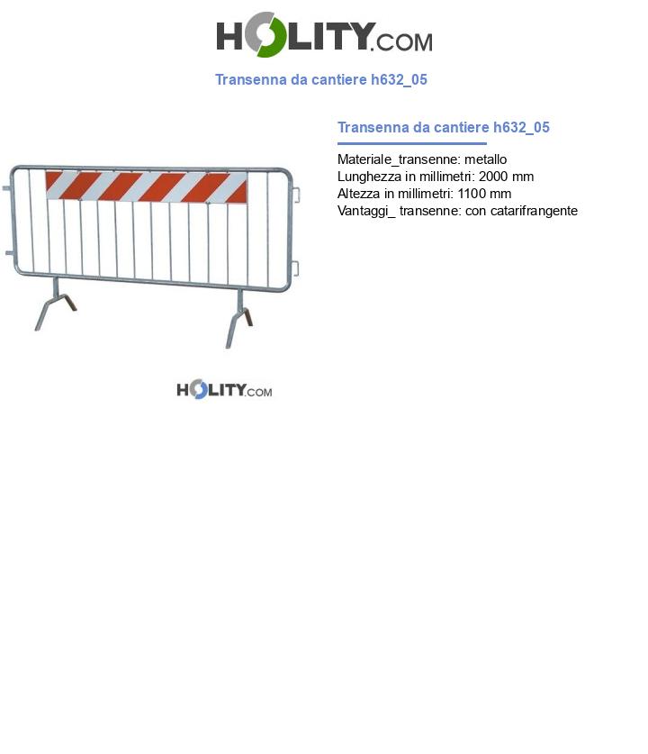 Transenna da cantiere h632_05