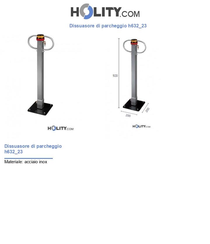 Dissuasore di parcheggio h632_23