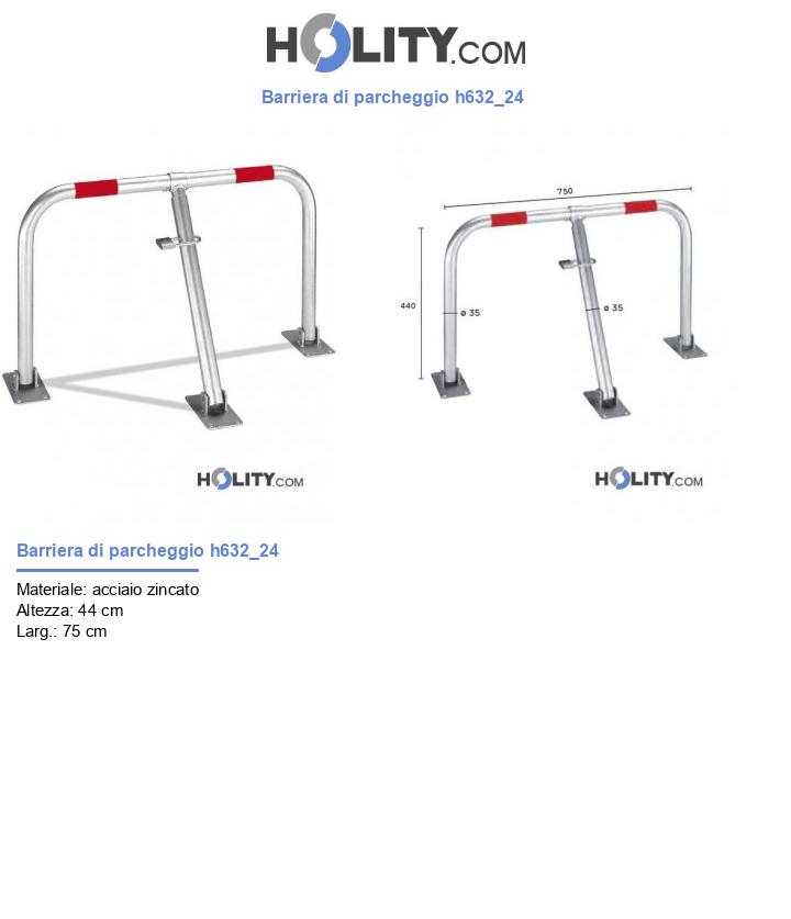 Barriera di parcheggio h632_24