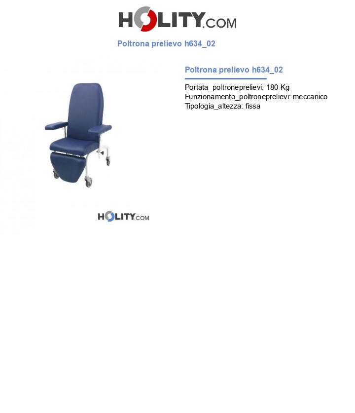 Poltrona prelievo h634_02