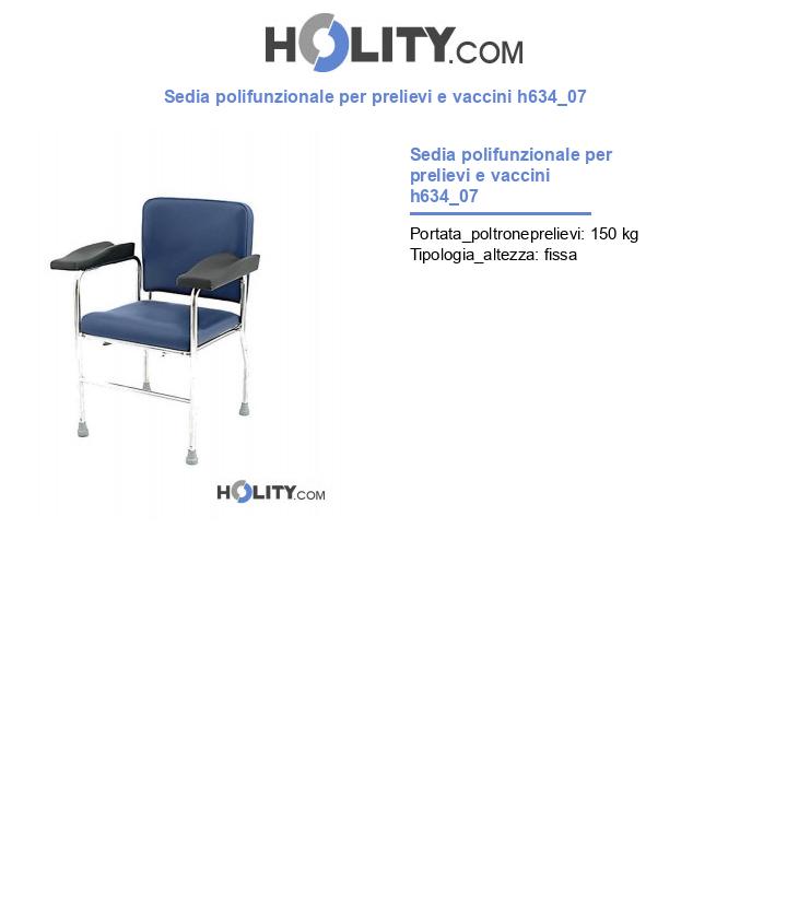 Sedia polifunzionale per prelievi e vaccini h634_07