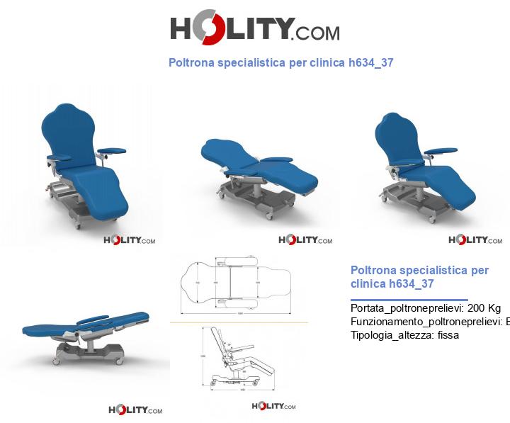 Poltrona specialistica per clinica h634_37