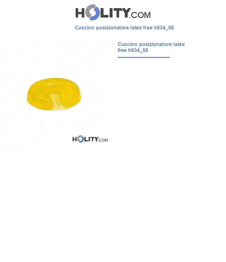 Cuscino posizionatore latex free h634_56
