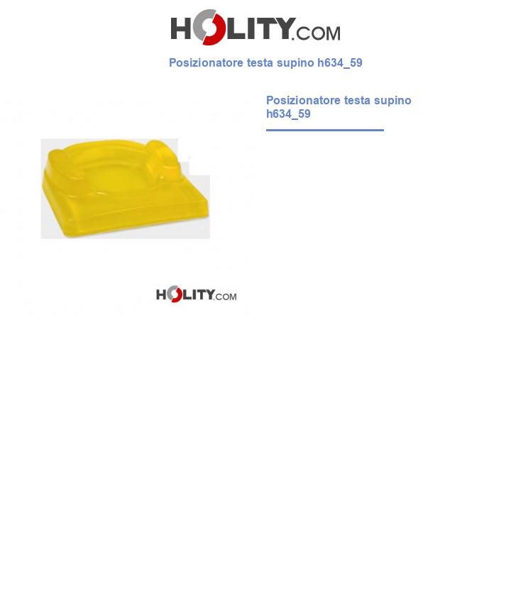 Posizionatore testa supino h634_59