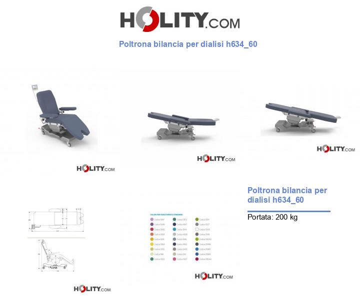 Poltrona bilancia per dialisi h634_60