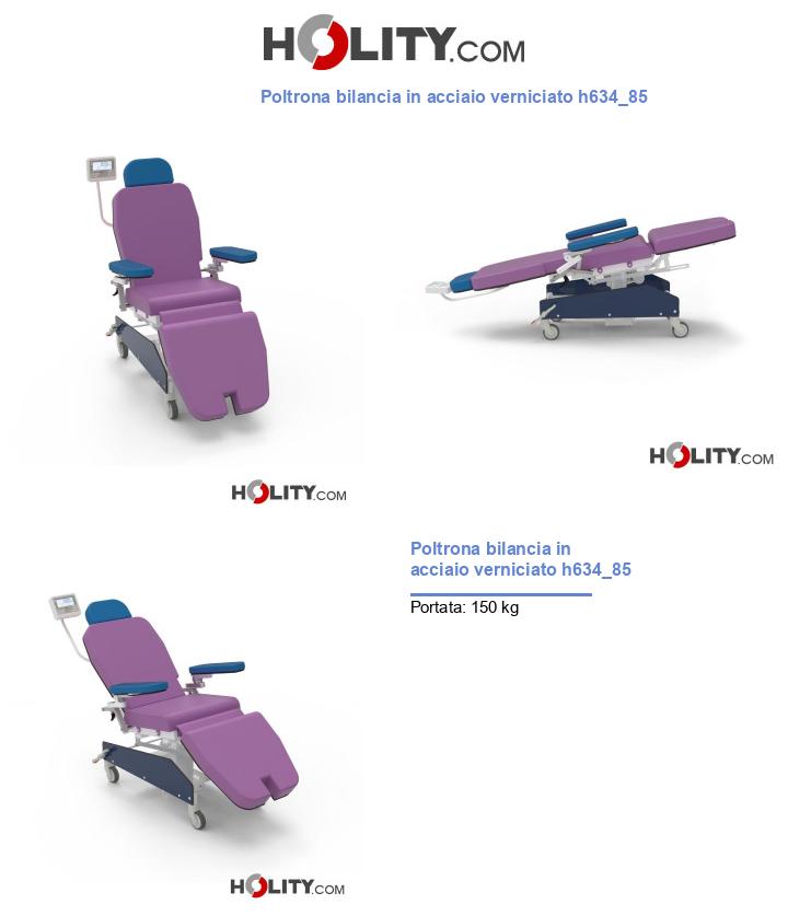 Poltrona bilancia in acciaio verniciato h634_85