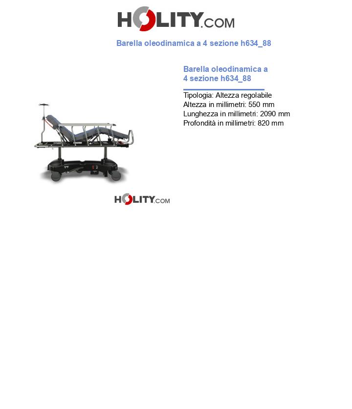 Barella oleodinamica a 4 sezione h634_88