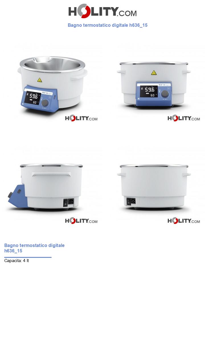 Bagno termostatico digitale h636_15