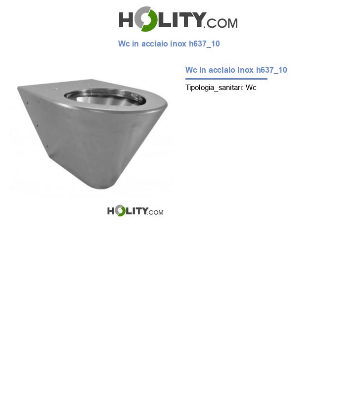 Wc in acciaio inox h637_10