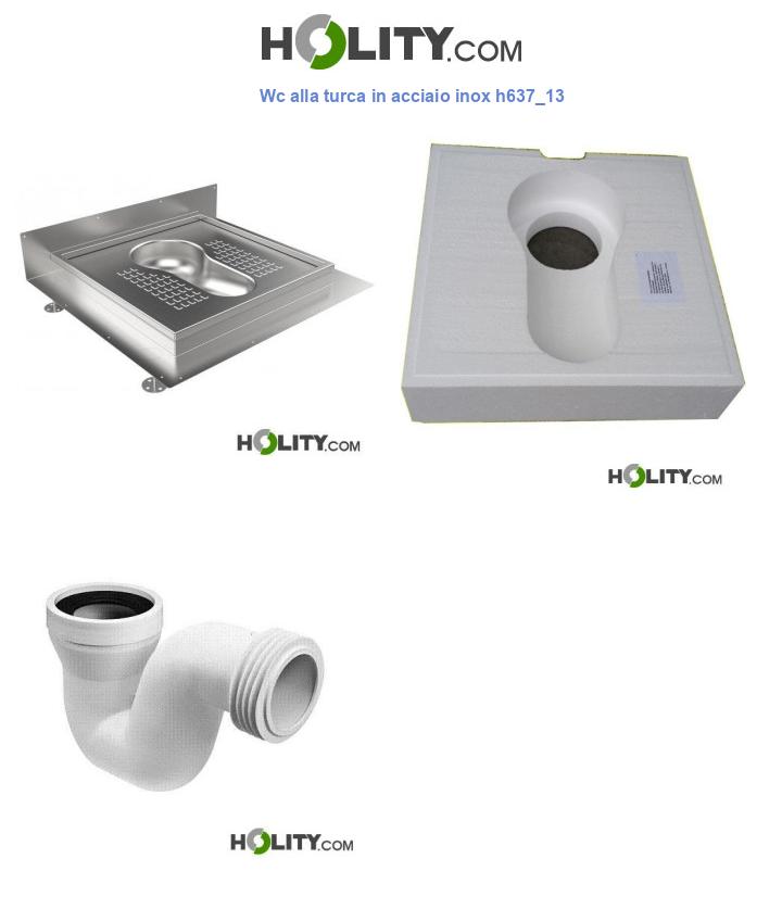 Wc alla turca in acciaio inox h637_13