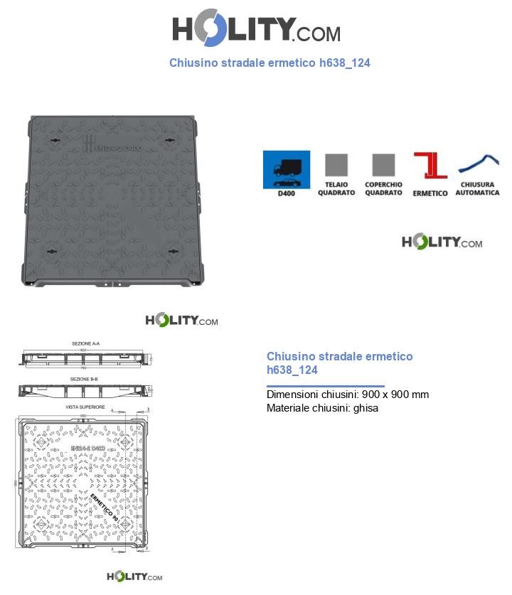 Chiusino stradale ermetico h638_124