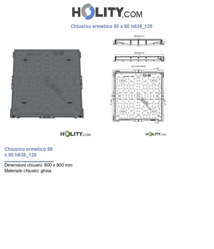 Chiusino ermetico 80 x 80 h638_126