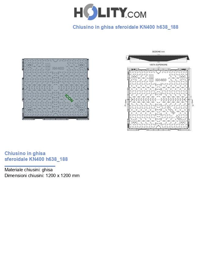 Chiusino in ghisa sferoidale KN400 h638_188