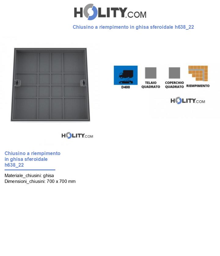 Chiusino a riempimento in ghisa sferoidale h638_22