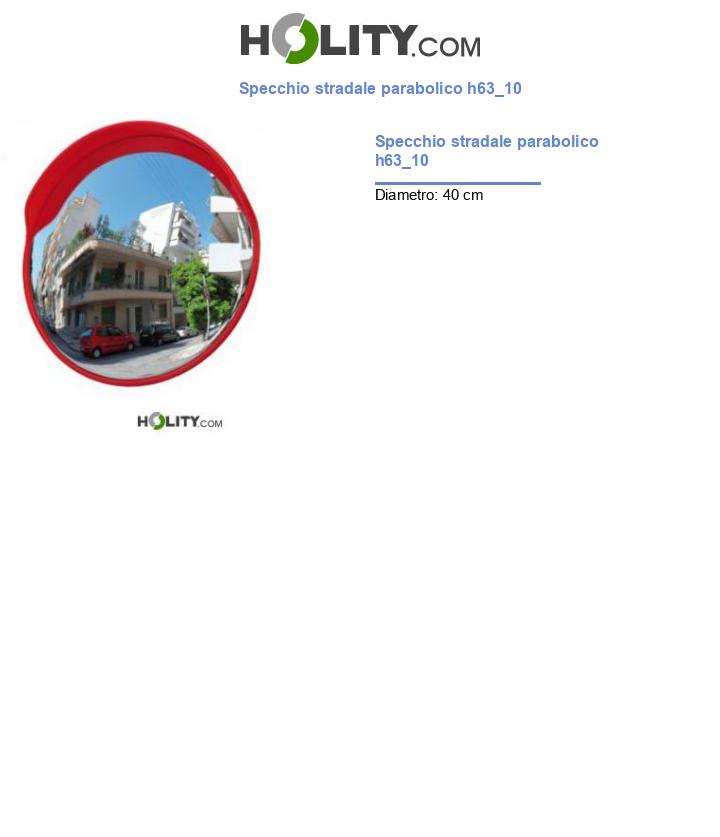 Specchio stradale parabolico h63_10