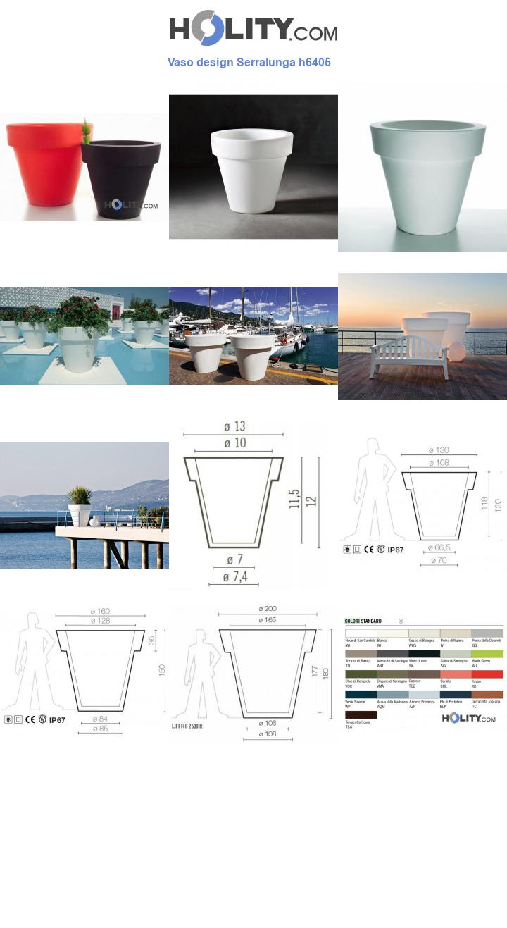 Vaso design Serralunga h6405