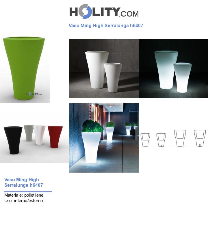 Vaso Ming High Serralunga h6407