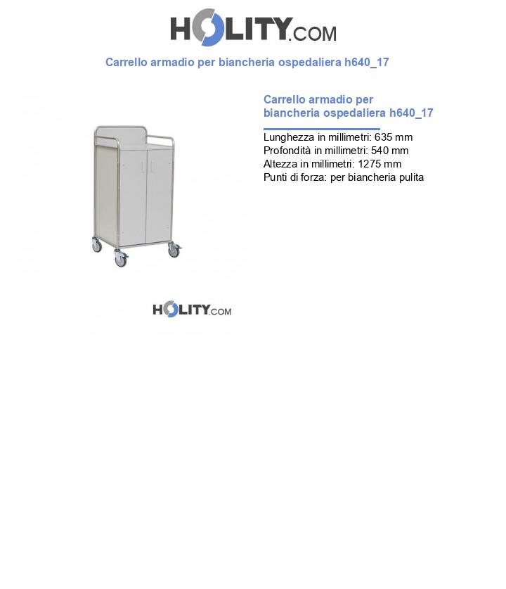 Carrello armadio per biancheria ospedaliera h640_17