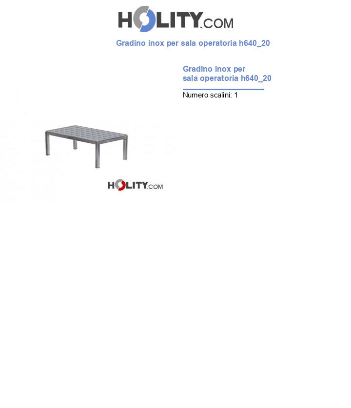 Gradino inox per sala operatoria h640_20