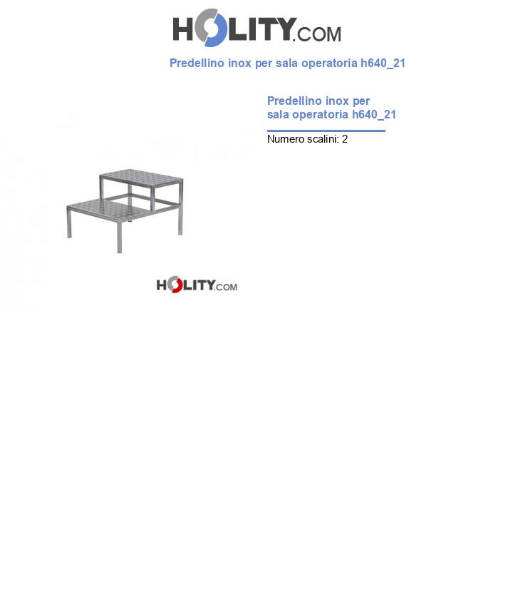 Predellino inox per sala operatoria h640_21