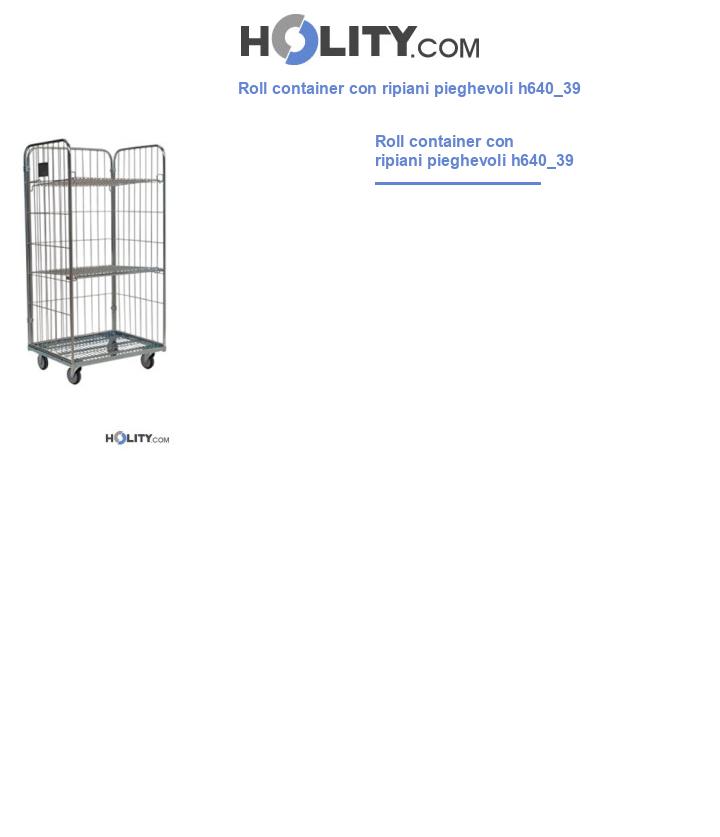Roll container con ripiani pieghevoli h640_39